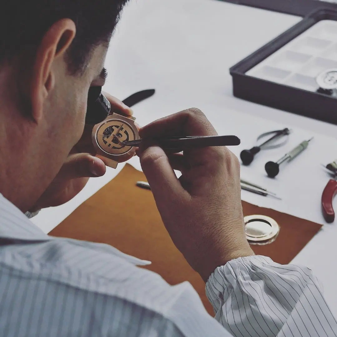 Our founder, assembling the first pieces over a decade ago.