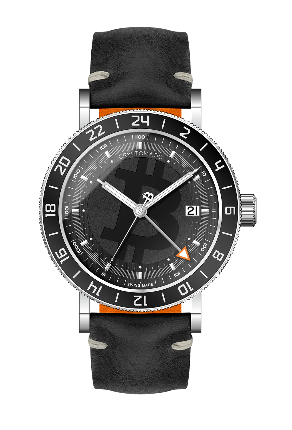 Model One — Steel + Black