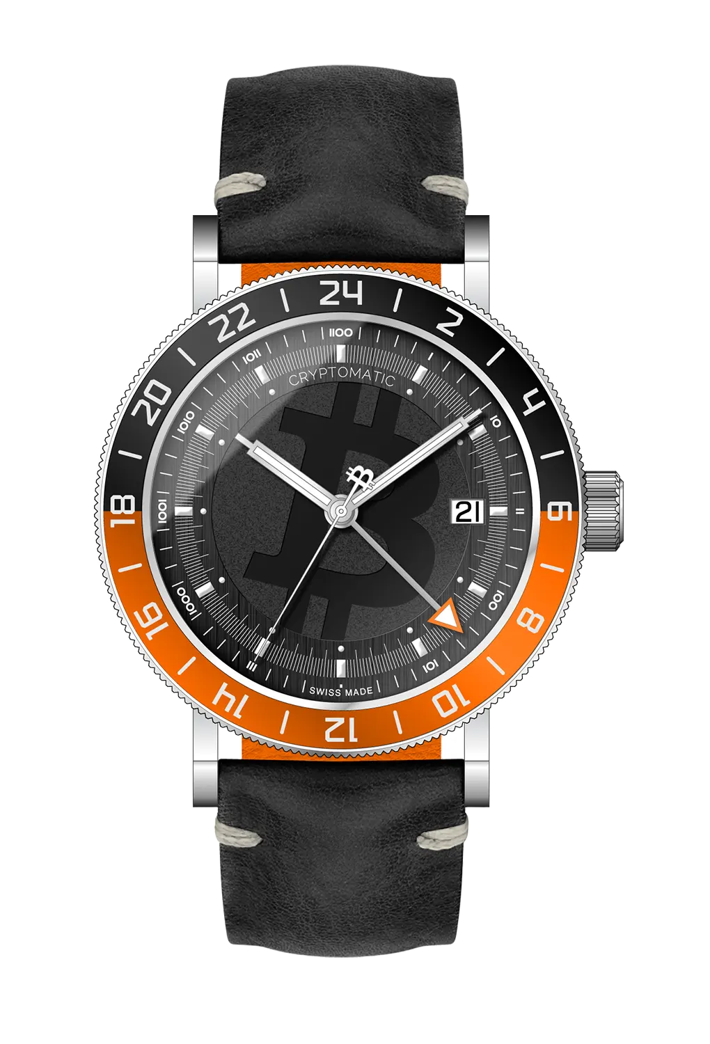 Model Three — Steel + Two-tone Bezel