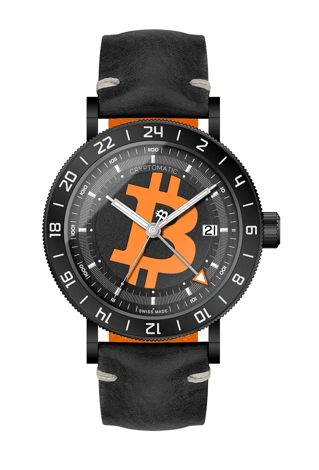 Model Five — Black + Orange