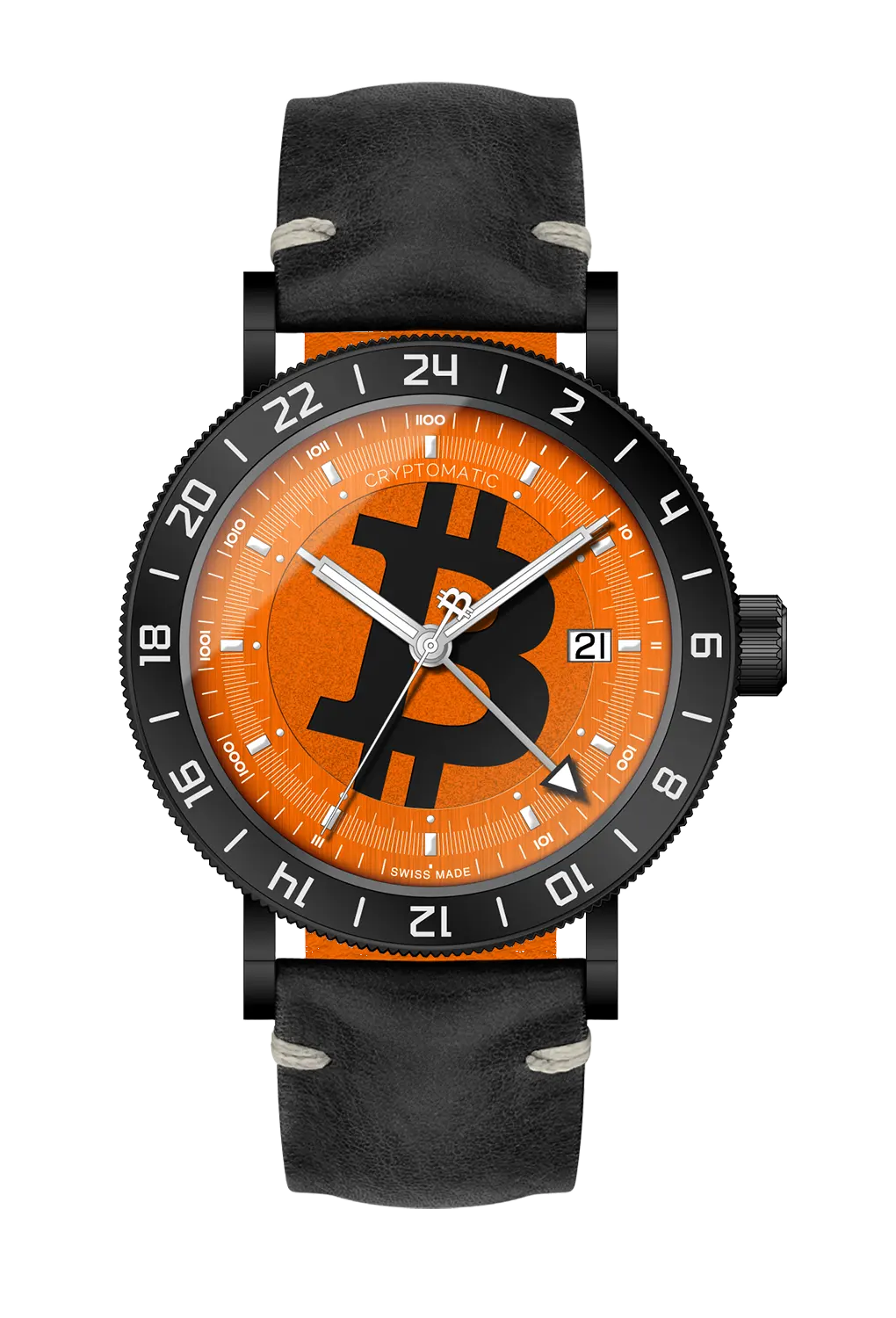 Model Four — Inverse Black + Orange